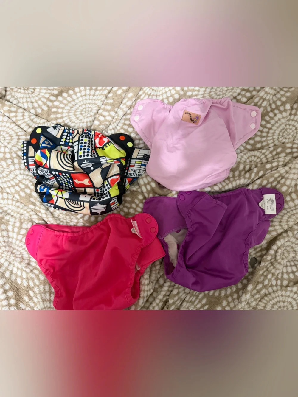 4 Cloth Diaper Covers